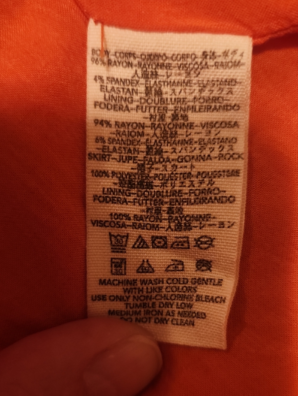 Free People Orange Summer Tank Top Dress Size Medium - Picture 5 of 13